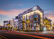 Thumbnail 26 of 30 - Building Exterior In Night at Rize Irvine, Irvine, California