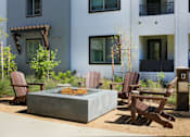 Thumbnail 33 of 87 - outdoor seating with fire pit