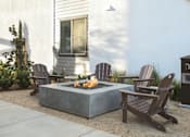Thumbnail 34 of 87 - outdoor seating with fire pit