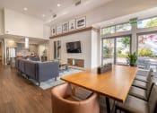 Thumbnail 20 of 50 - the preserve at ballantyne commons commons living room and dining area at Strata at Mission Bay, San Francisco