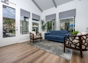 Thumbnail 36 of 39 - Leasing office with couch at Sunstone Place, Riverside, California