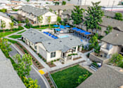 Thumbnail 24 of 39 - Aerial view of Sunstone Place leasing office at Sunstone Place, Riverside