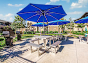 Thumbnail 31 of 39 - Picnic seating with BBQ grills