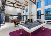 Thumbnail 16 of 39 - clubhouse with pool table at the m on hennepin at Terracina, Broomfield, Colorado
