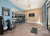 Thumbnail 10 of 87 - A gym with a variety of equipment