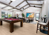 Thumbnail 10 of 85 - clubroom with a pool table