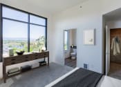 Thumbnail 2 of 44 - furnished bedroom with walk in closet at Vendome Place, San Jose, CA 95110