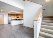 Thumbnail 31 of 51 - unfurnished loft style apartment with stairs and wood floor at Venue, San Francisco, CA