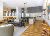 Thumbnail 2 of 34 - Clubroom with lounge seating at Waterford RiNo, Denver, CO