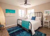Thumbnail 4 of 16 - Bedroom with windows at Driftwood, San Diego, California