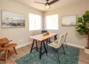 Thumbnail 10 of 16 - Dining area with windows at Driftwood, San Diego, California