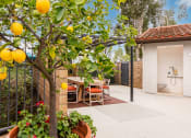 Thumbnail 50 of 52 - Outdoor dining area with outdoor shower at Westlake Canyon, Thousand Oaks, 91362