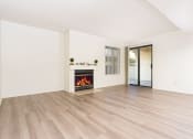 Thumbnail 35 of 40 - Living Room with Fireplace and High Ceilings at Woodbend, Alta Loma, CA, 91701