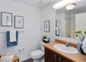 Thumbnail 8 of 44 - Luxurious Bathroom at Mosaic on the River Apartments, Richland, WA, 99352