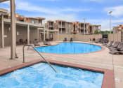 Thumbnail 39 of 44 - Pool View at Mosaic on the River Apartments, Washington
