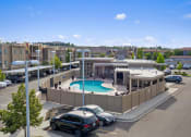 Thumbnail 38 of 44 - Drone Pool View at Mosaic on the River Apartments, Richland