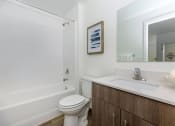Thumbnail 25 of 57 - a bathroom with a sink toilet and bathtub at Jefferson Yards, Tacoma