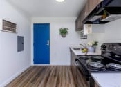 Thumbnail 49 of 57 - a kitchen or kitchenette at locale dallas victory park at Jefferson Yards, Tacoma, WA 98402