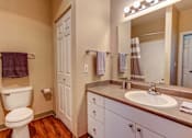 Thumbnail 22 of 48 - Modern Bathroom at Commons at Verandas in Tanasbourne Apartments, Hillsboro