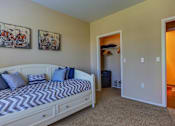 Thumbnail 26 of 48 - Small Bedroom at Commons at Verandas in Tanasbourne Apartments, Hillsboro, OR