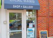 Thumbnail 8 of 10 - the facade of the local wand shop and gallery