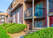 Thumbnail 1 of 16 - our apartments have balconies and stairs to the apartments for rent