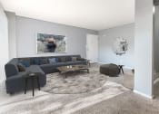 Thumbnail 7 of 23 - Living room with furniture