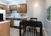 Thumbnail 21 of 23 - dining room and kitchen