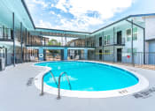Thumbnail 5 of 8 - the pool at our apartments is available for residents to use