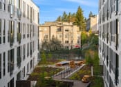 Thumbnail 14 of 19 - The Hemlock Apartments in Seattle, Washington Courtyard at The Hemlock, Washington