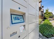 Thumbnail 21 of 28 - A parking meter with a screen and a keypad.
