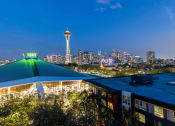 Thumbnail 25 of 32 - a view of the seattle space needle at night