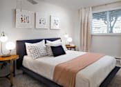 Thumbnail 9 of 27 - The Lakehouse Apartments Model Bedroom