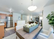 Thumbnail 39 of 43 - Evans Creek at Woodbridge Dining Room with View of Kitchen and Living Room