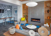 Thumbnail 15 of 30 - ArcCentral_Beaverton_OR_Amenity_CommunityRoomFireplace