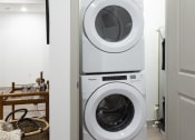 Thumbnail 10 of 31 - Bo Apartments stacked washer and dryer