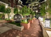 Thumbnail 22 of 27 - Ave_5_Adagio_Pod_Courtyard_Night_Mission Viejo CA