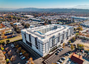 Thumbnail 23 of 34 - View at Blossom Hill San Jose affordable apartments exterior drone shot