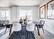 Thumbnail 9 of 13 - BLVD 120 Townhomes in Pleasant Grove, Utah Model Dining Room