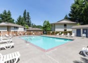 Thumbnail 14 of 16 - Eleven Pines Pool with Lounge Chairs