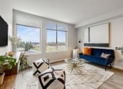 Thumbnail 9 of 29 - Geo Apartments Model Living Room
