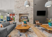 Thumbnail 25 of 44 - Prelude at Paramount Apartments Clubhouse Couch