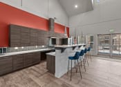 Thumbnail 18 of 44 - Prelude at Paramount Apartments Clubhouse Kitchen