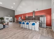 Thumbnail 19 of 44 - Prelude at Paramount Apartments Clubhouse Kitchen