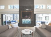 Thumbnail 26 of 49 - Meetinghouse Apartments Community Lounge with TV