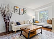 Thumbnail 3 of 30 - MonteVista Apartments Beaverton Oregon living room