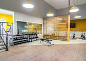 Thumbnail 16 of 30 - MonteVista Apartments Beaverton Oregon fitness center with bikes and free weights