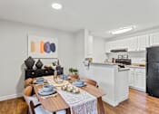 Thumbnail 6 of 30 - MonteVista Apartments Beaverton Oregon kitchen and dining room