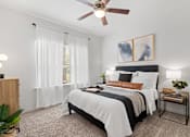 Thumbnail 12 of 92 - Water Oak Apartments in Austin, Texas Model Bedroom