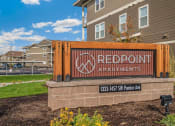 Thumbnail 1 of 45 - RedPoint Apartments Monument Sign